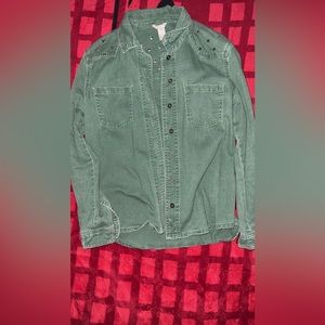 forever 21 denim shirt for women!